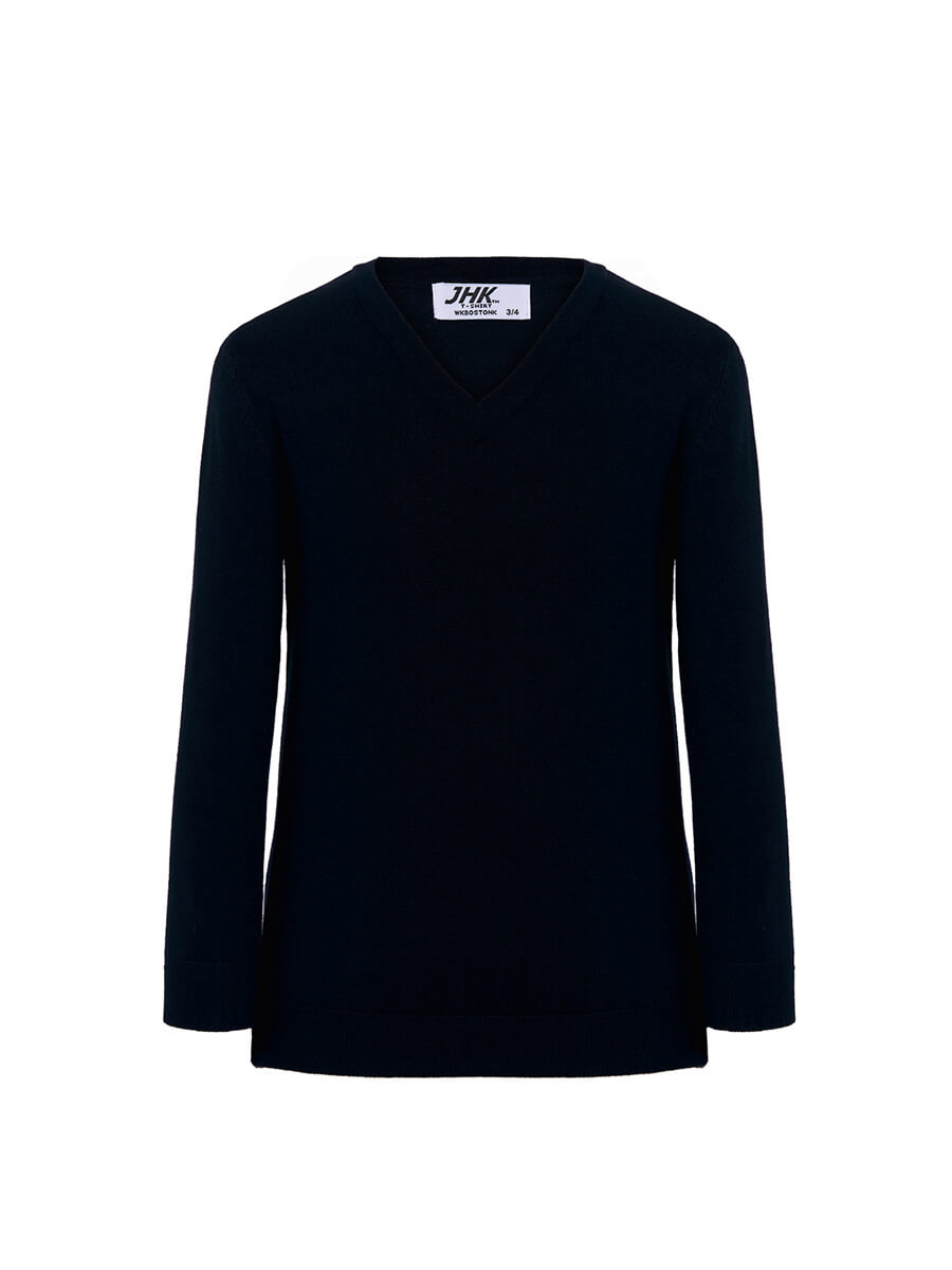 PULLOVER BAMBINO COLLO A V