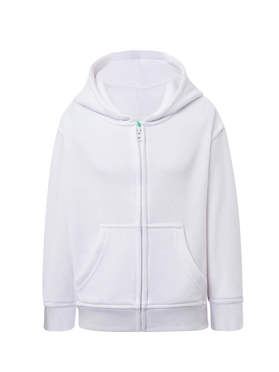 FELPA BAMBINO CAPPUCCIO E ZIP PREMIUM JHK