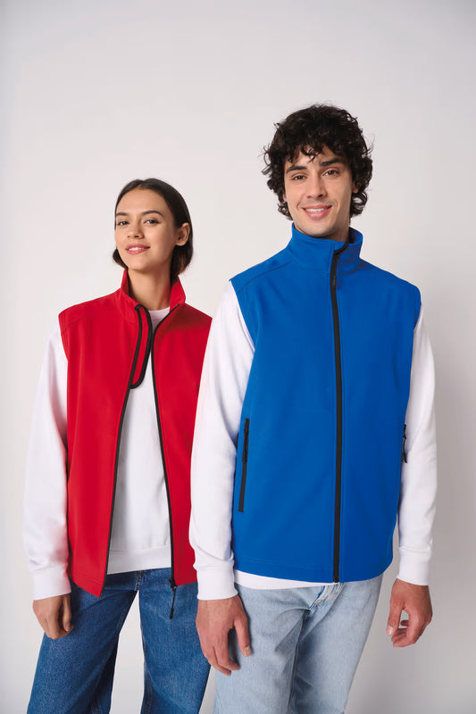 Bodywarmer softshell 2 strati unisex