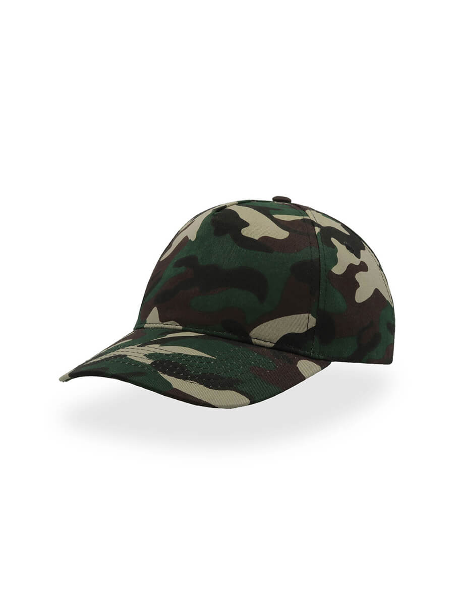 CAPPELLO VISIERA CURVA 5 PANNELLI