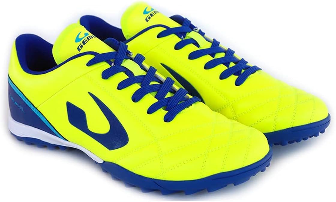 Scarpa Calcio Torneo X Giallo Fluo Blu Elettrico GEMS