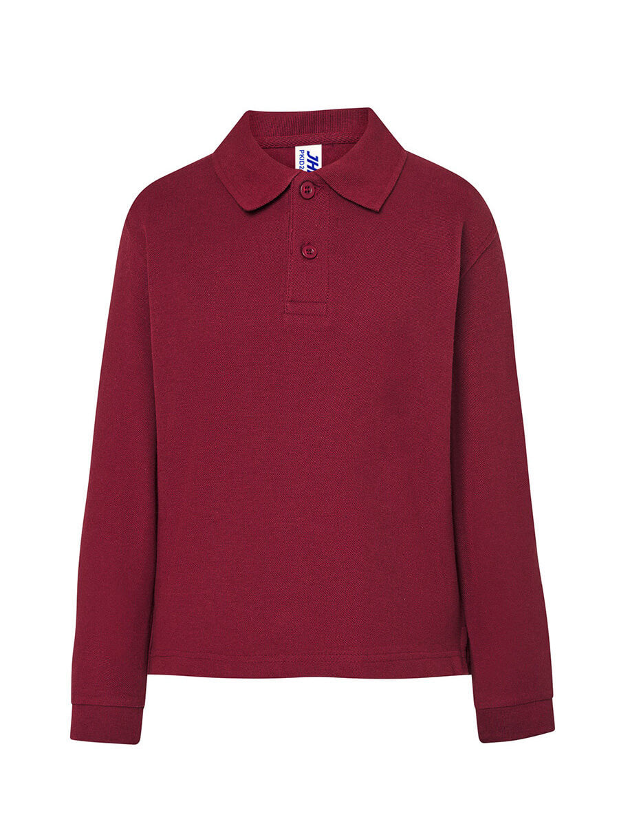 POLO BAMBINO MANICA LUNGA REGULAR JHK