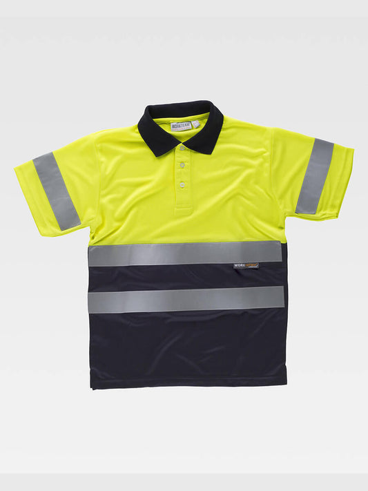 POLO MANICA CORTA ALTA VISIBILITA CLASSE 1 workteam