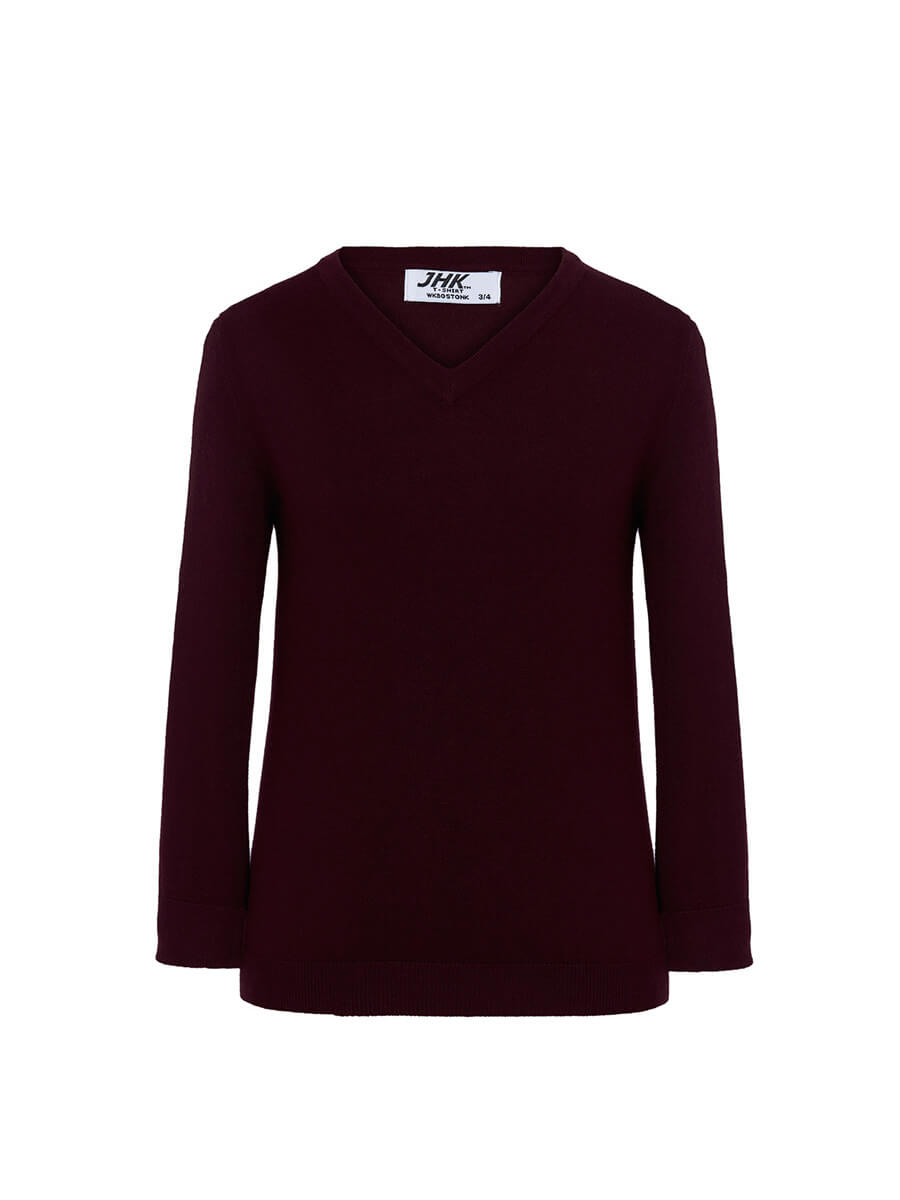 PULLOVER BAMBINO COLLO A V