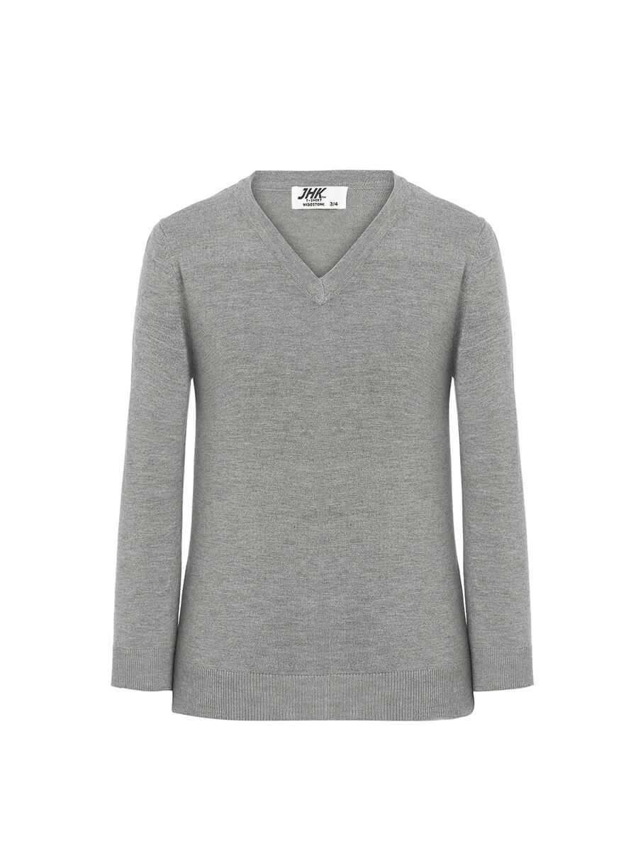 PULLOVER BAMBINO COLLO A V