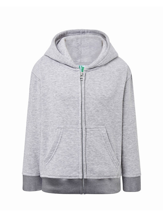 FELPA BAMBINO CAPPUCCIO E ZIP PREMIUM JHK