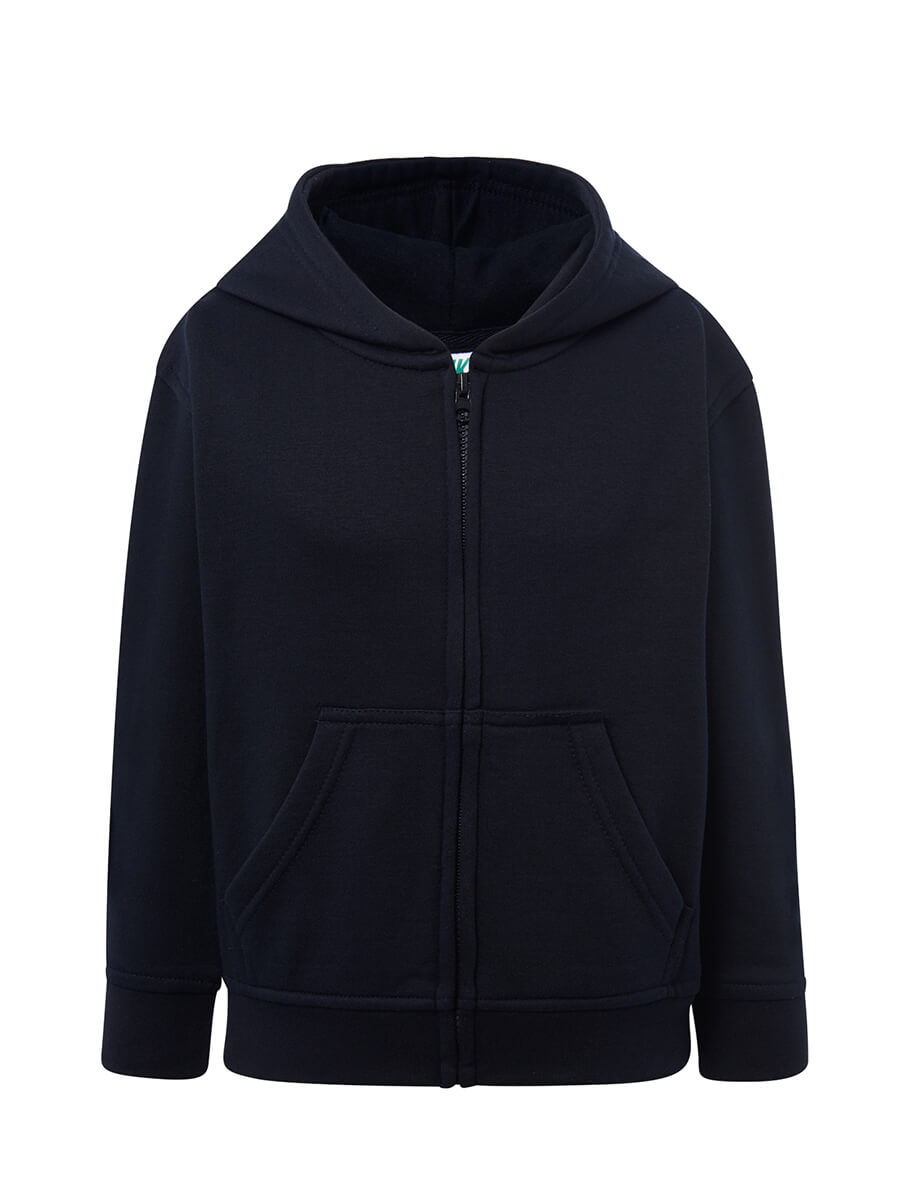 FELPA BAMBINO CAPPUCCIO E ZIP LEGGERA FRENCH TERRY JHK