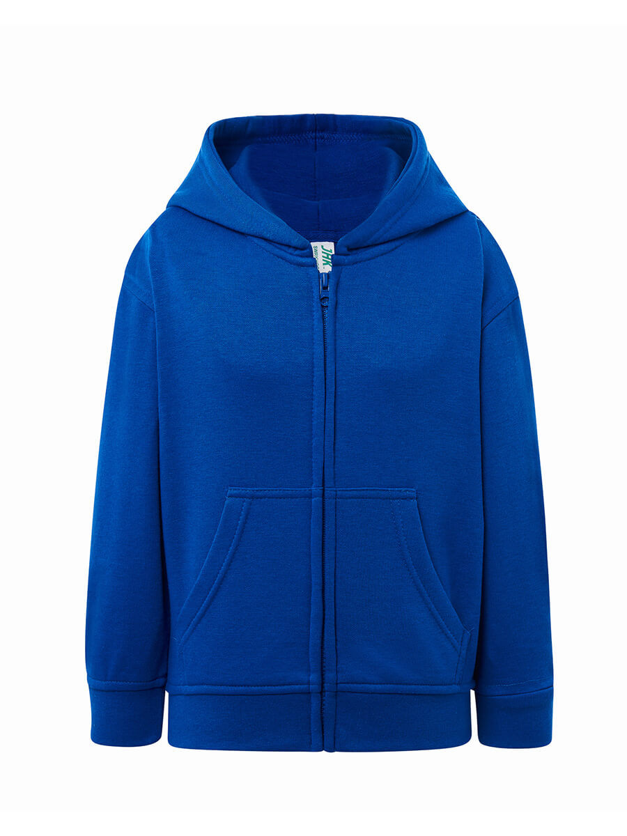 FELPA BAMBINO CAPPUCCIO E ZIP LEGGERA FRENCH TERRY JHK