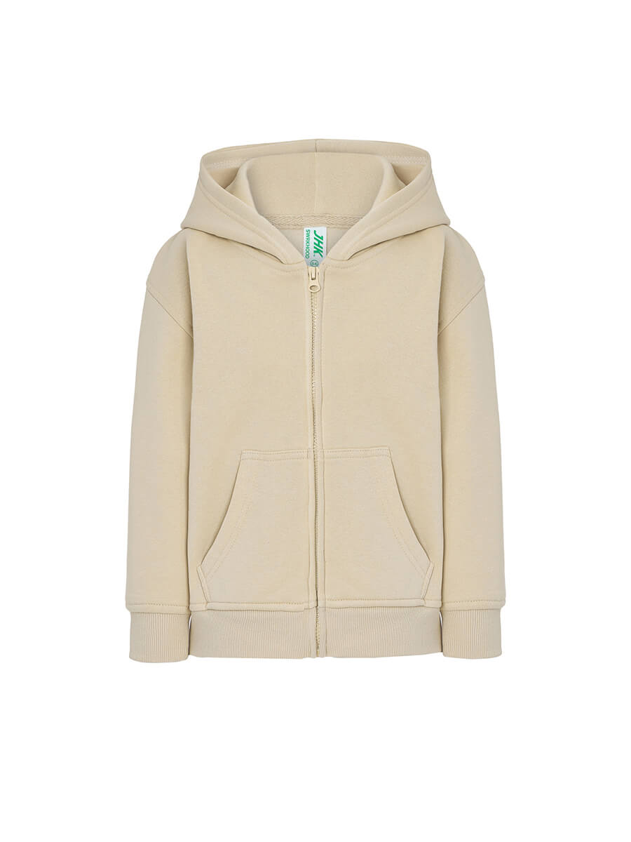 FELPA BAMBINO CAPPUCCIO E ZIP PREMIUM JHK