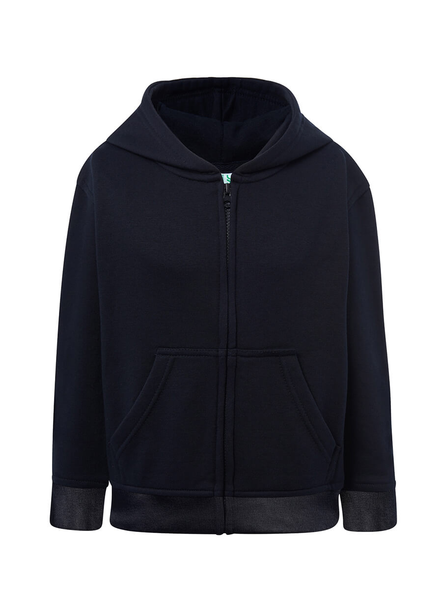 FELPA BAMBINO CAPPUCCIO E ZIP PREMIUM JHK