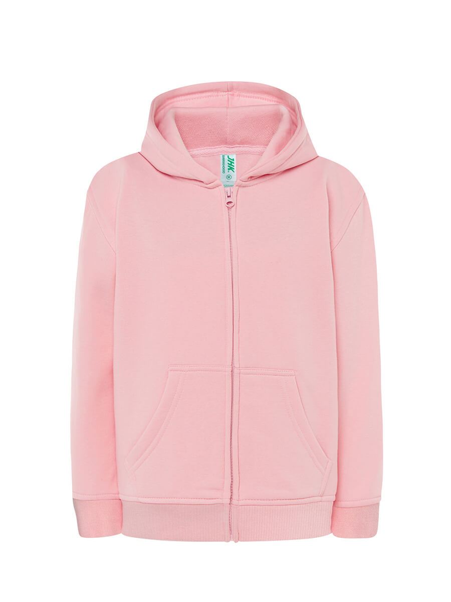 FELPA BAMBINO CAPPUCCIO E ZIP PREMIUM JHK