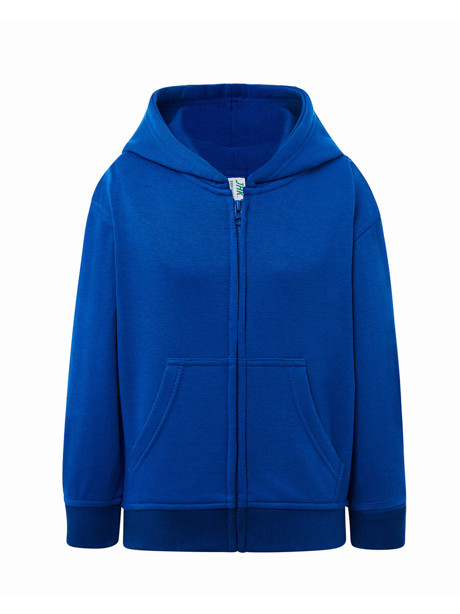 FELPA BAMBINO CAPPUCCIO E ZIP PREMIUM JHK
