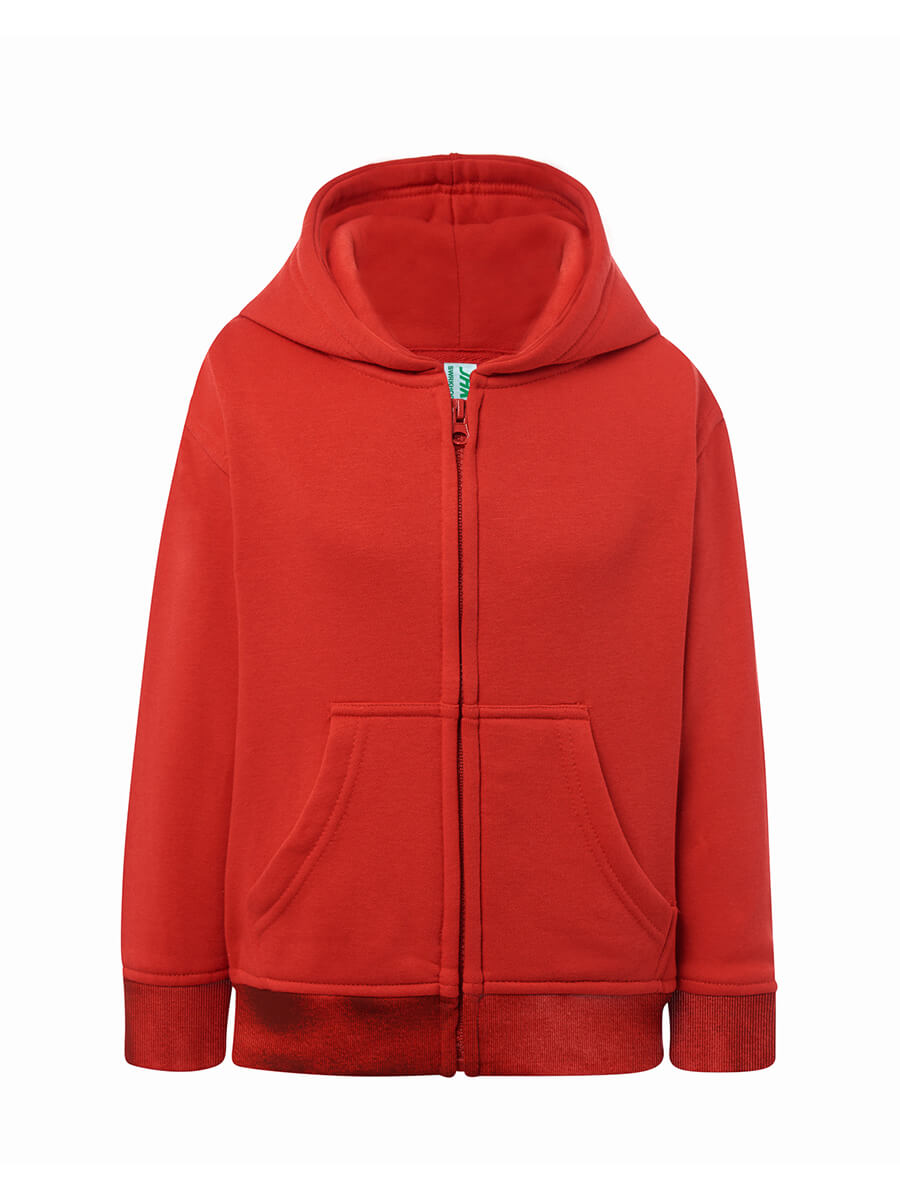 FELPA BAMBINO CAPPUCCIO E ZIP PREMIUM JHK