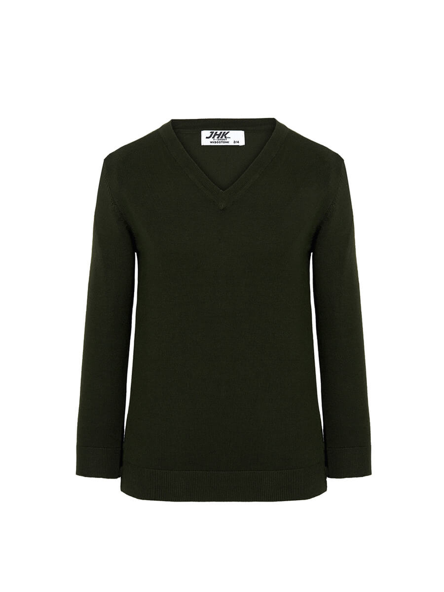 PULLOVER BAMBINO COLLO A V JHK