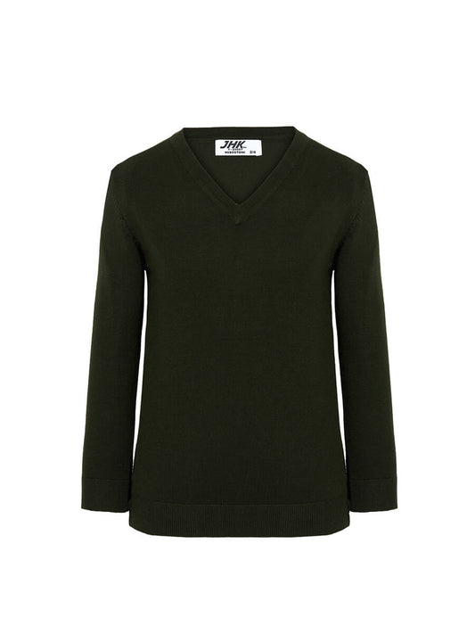 PULLOVER BAMBINO COLLO A V JHK