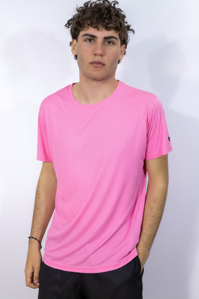 Maglia Rosa Fluo - Front