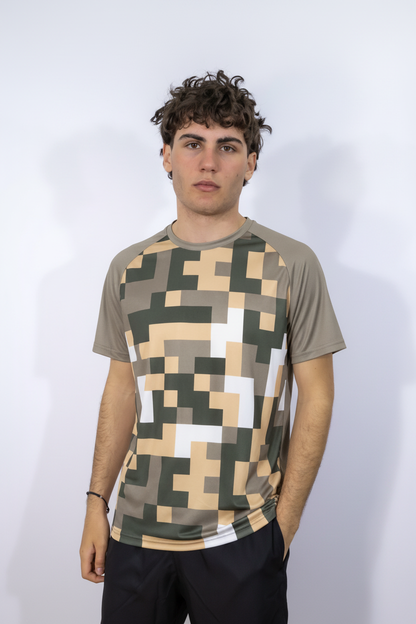 Pixel Camo Desert - Front
