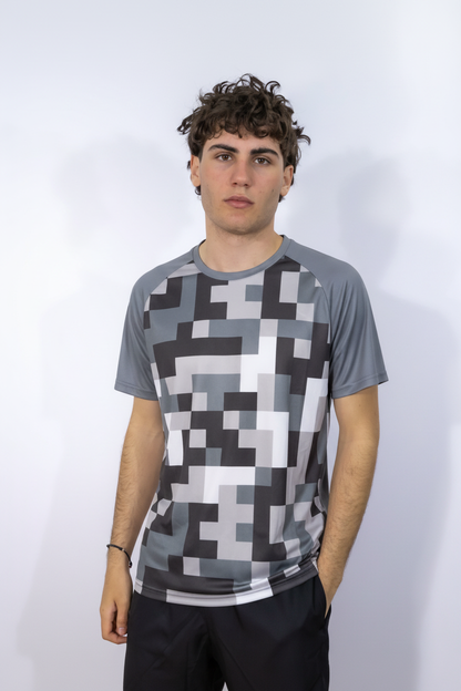 Pixel Camo Grigio - Front