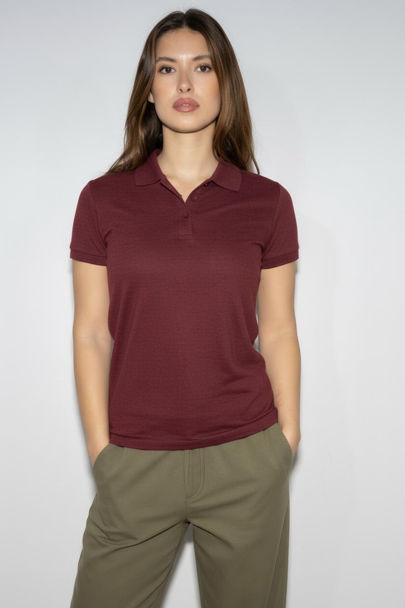 Polo - Rosso Borgogna