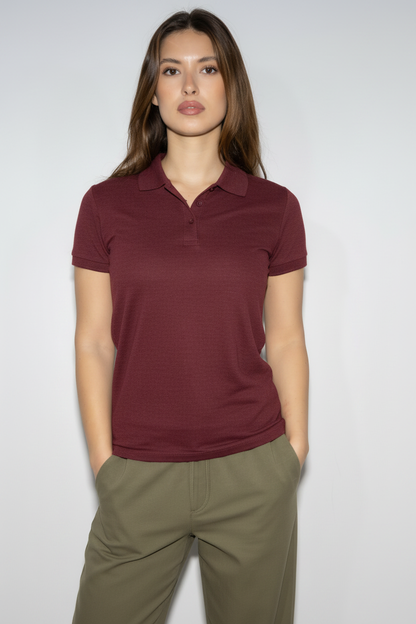 Polo - Rosso Borgogna