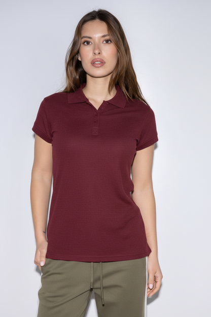 Polo - Rosso Borgogna