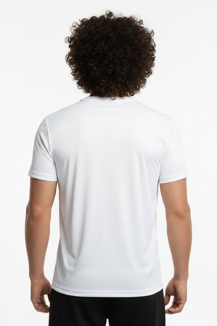 T-shirt bianca - retro