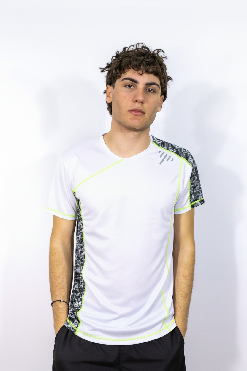T-shirt bianca variante