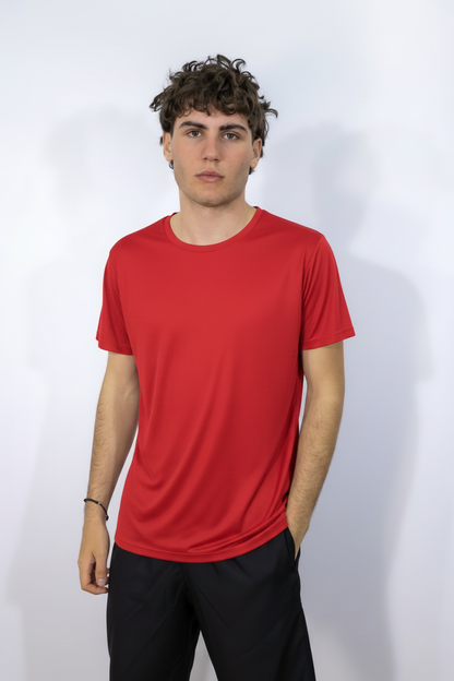 T-shirt Rosso Acceso