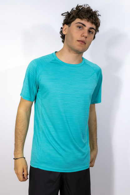 T-shirt Turchese Vigore - Frontale
